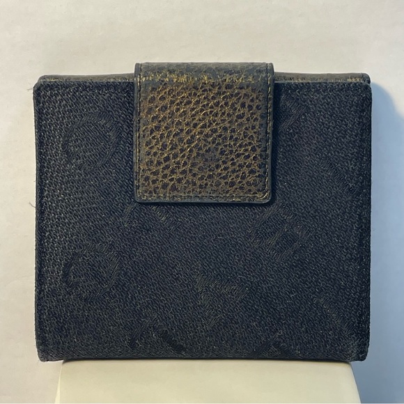 Bvlgari Canvas and Leather Monogram Bifold Wallet - Preowned - Picture 2 of 13